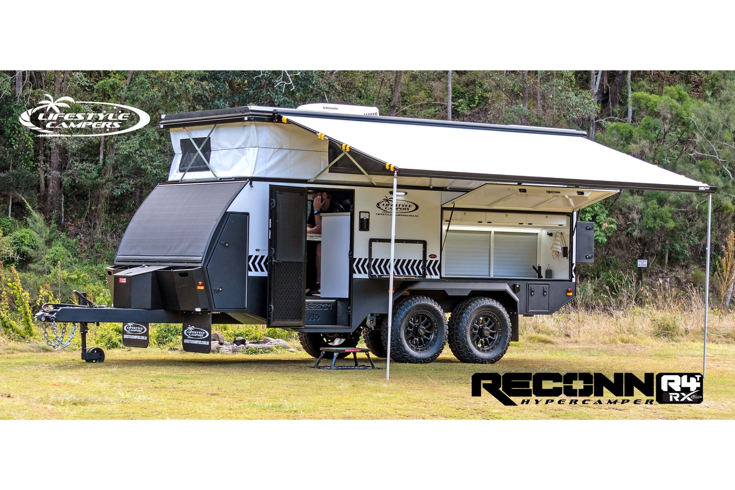 Lifestyle Camper Reconn R4 RX Tandem with Dirt Off Road Campers ...